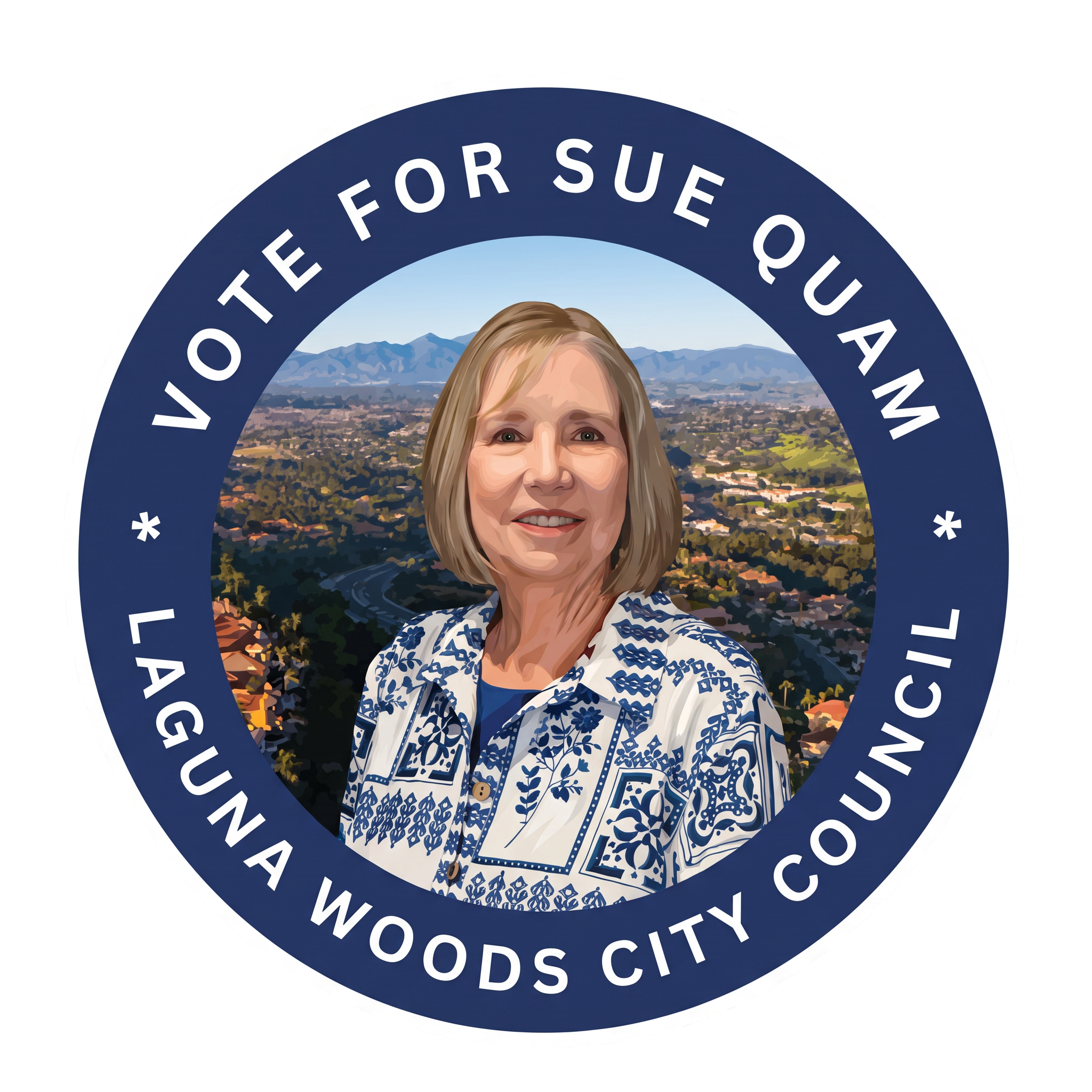 Sue Quam for Laguna Woods City Council